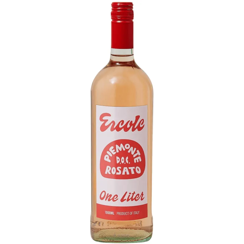 Ercole Piemonte Rosato, Piedmont, Italy 2023 Case (6x1L) One Day Deal