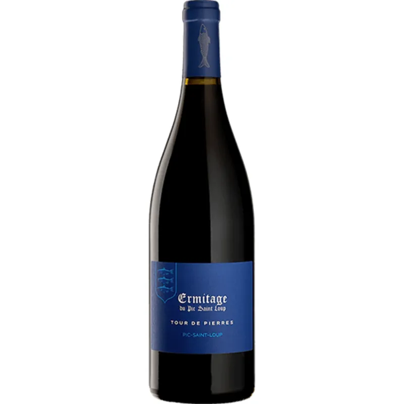 Fast Shipping Ermitage du Pic Saint-Loup Tour de Pierres, Languedoc-Roussillon, France 2022 Case (6x750ml)