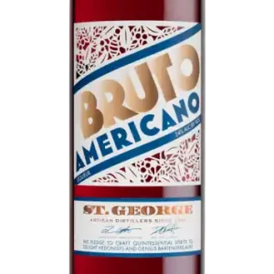 Authentic ST GEORGE APERITIF BRUTO AMERICANO 750ML