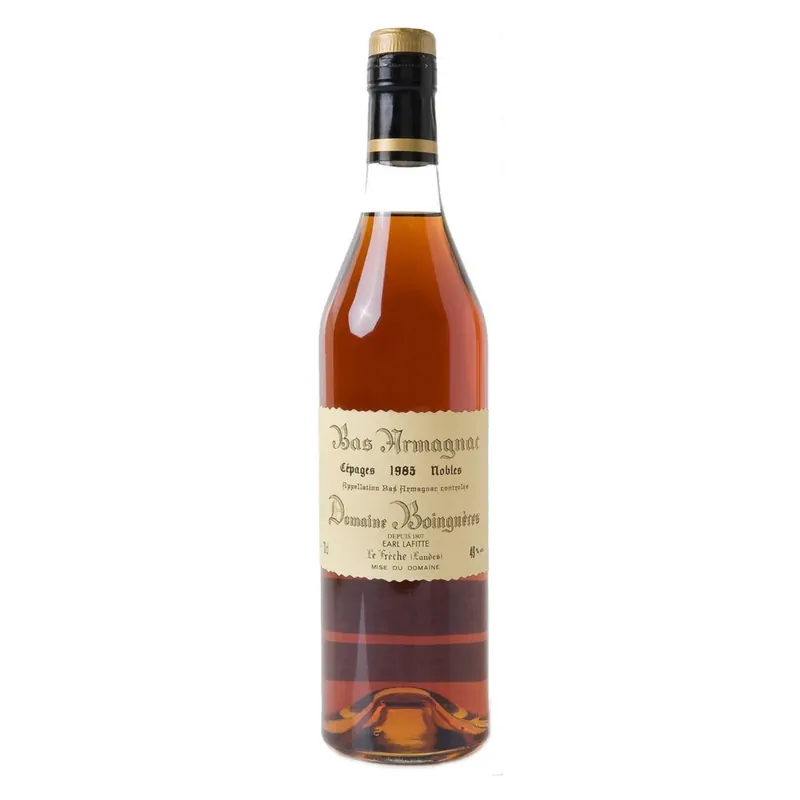 Fan Favorite Domaine Boingneres 1985 Cepages Nobles Vintage Armagnac