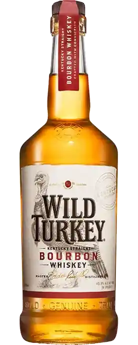 WILD TURKEY BOURBON KENTUCKY 81PF 750ML Handmade