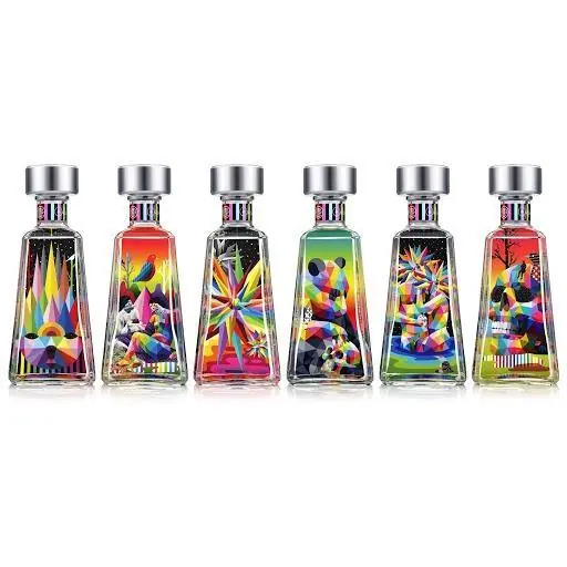 Last Chance Essential 1800 Artist Series 10 Okuda San MiguelLimited Edition Bottle Tequila