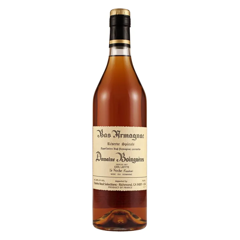 Worldwide Shipping Domaine Boingneres Reserve Speciale Armagnac