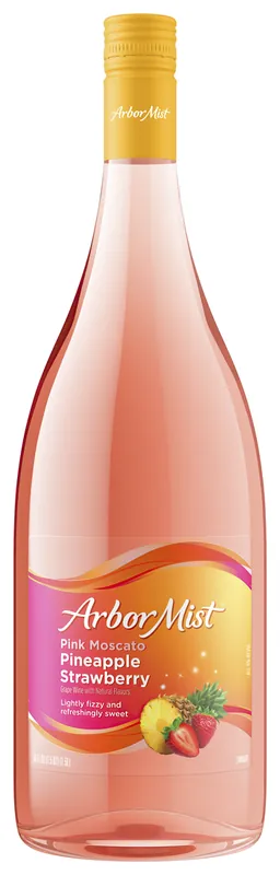 Arbor Mist Pineapple Strawberry Pink Moscato 1.5L Warranty Included