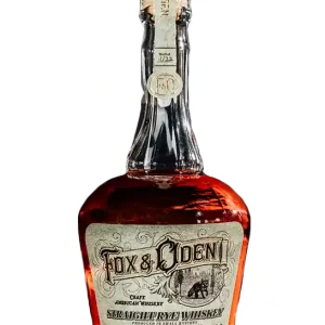 Save Now FOX & ODEN WHISKEY STRAIGHT RYE SMALL BATCH MICHIGAN 750ML