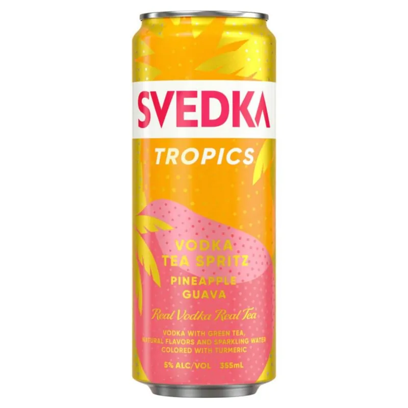 SVEDKA Tropics Pineapple Guava Vodka Tea Spritz Trusted Brand