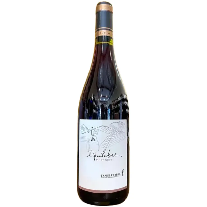 Famille Fabre 'L'Equilibre' Pinot Noir, IGP Pays d'Oc, France 2022 Case (6x750ml) Today Only