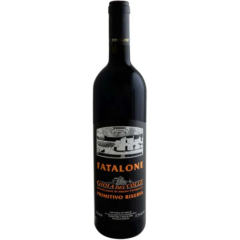 Fatalone Riserva Primitivo Gioia del Colle, Puglia, Italy 2020 Weekend Sale