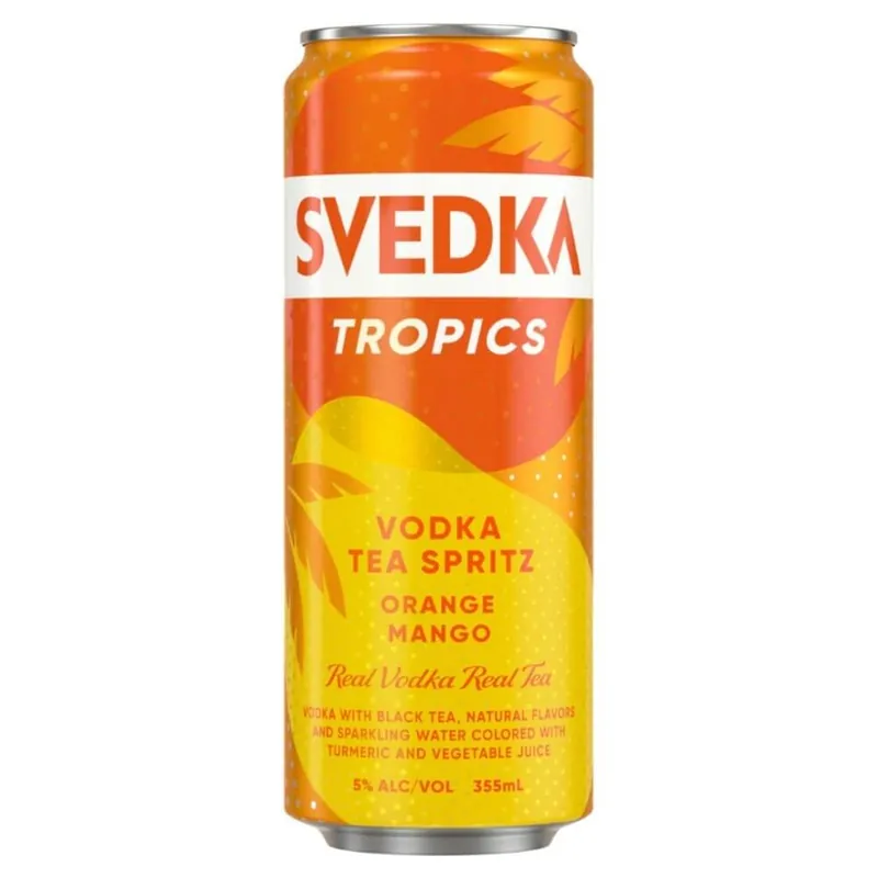 SVEDKA Tropics Orange Mango Vodka Tea Spritz While Supplies Last