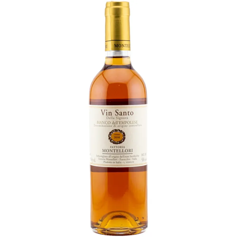 Mega Sale Fattoria Montellori Vin Santo della Signora Bianco dell'Empolese, Tuscany, Italy 2016 Case (6x500ml)