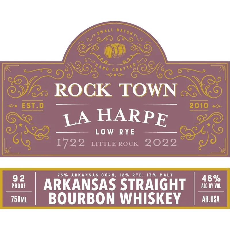 Rock Town La Harpe Arkansas Straight Bourbon Shop Now