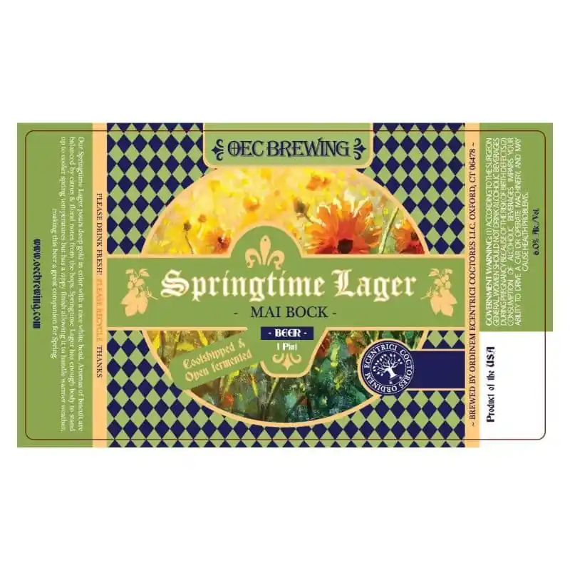 Shop Now OEC SPRINGTIME LAGER MAIBOCK