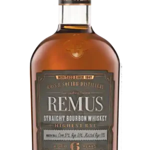 New Arrival GEORGE REMUS BOURBON HIGHEST RYE INDIANA 750ML