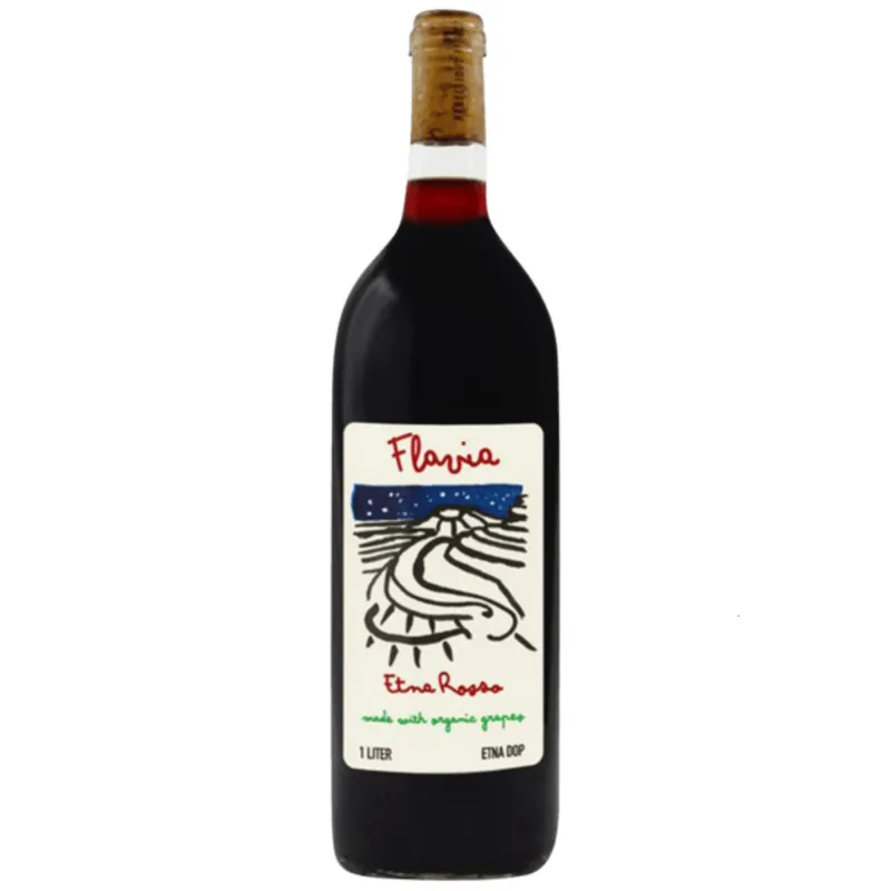 Flavia Etna Rosso Old-Vine Nerello Mascalese, Italy 2019 1L Certified