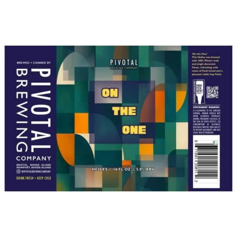 Authentic PIVOTAL ON THE ONE HELLES 4PK