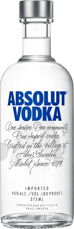 Holiday Sale ABSOLUT VODKA SWEDEN 375ML