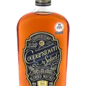 COOPERSTOWN SELECT WHISKEY SMALL BATCH SINGLE MALT SHERRY CASK FINISHED BARREL STRENGTH NEW YORK 750ML Sale