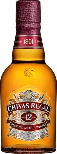 Express Delivery CHIVAS REGAL SCOTCH BLENDED 12YR 375ML