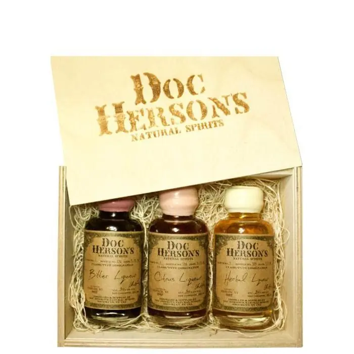 Affordable Doc Herson's Natural Spirits Liqueurs Box Set