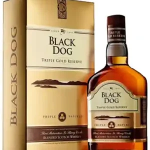 Mega Sale BLACK DOG SCOTCH WHISKY BLENDED TRIPLE GOLD RESERVE 750ML