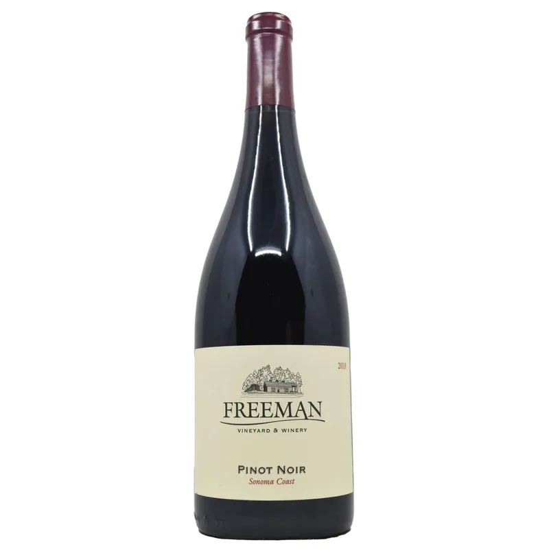 Freeman Vineyard & Winery Pinot Noir, Sonoma Coast, USA 2018 Money Back Guarantee