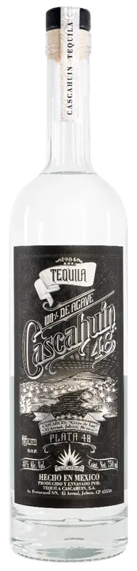 CASCAHUIN TEQUILA PLATA 48 750ML Warranty Included