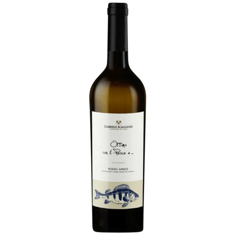 Time-Limited Gabriele Scaglione 'Ottimo con il Pesce e', Roero Arneis DOCG, Italy 2023 Case (6x750ml)