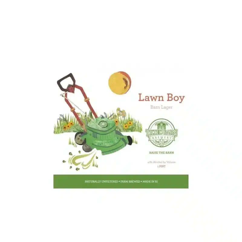 Trending TILTED BARN LAWN BOY LAGER 4PK