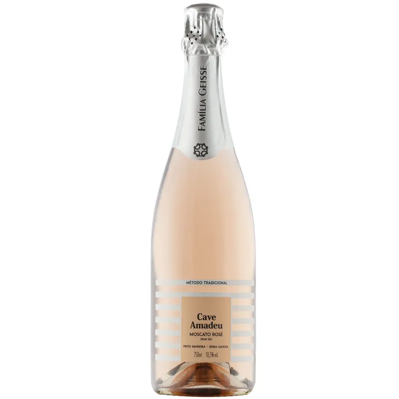 Budget Geisse Cave Amadeu Moscato Rose Demi-Sec, Metodo Tradicional
