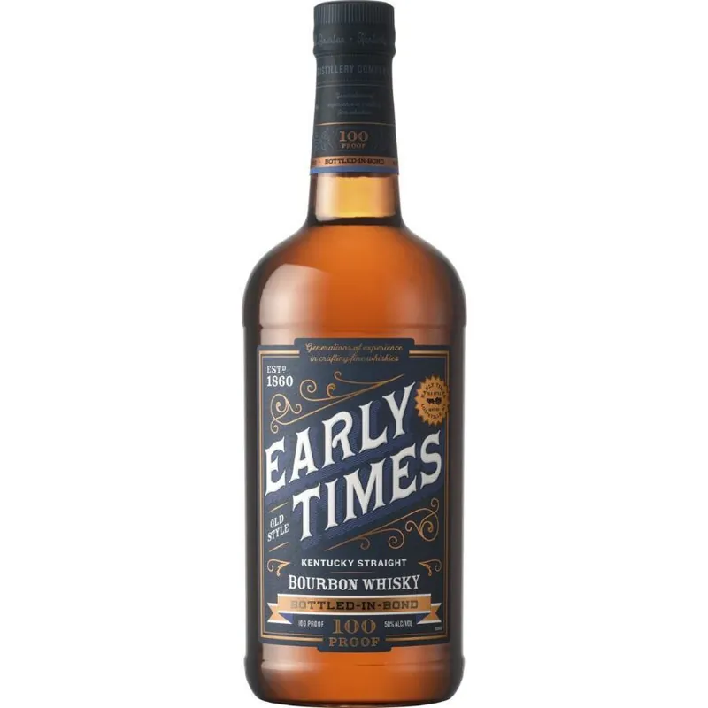 Budget Early Times Bottled in Bond Kentucky Straight Bourbon Whiskey