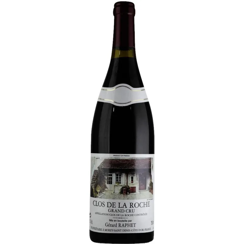 Gerard Raphet Clos de la Roche Grand Cru, Cote de Nuits, France 2019 Mega Sale