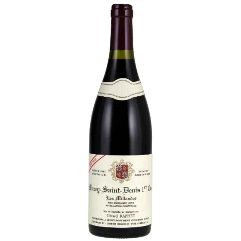 Next Day Delivery Gerard Raphet Les Millandes Cuvee Unique 2021 France