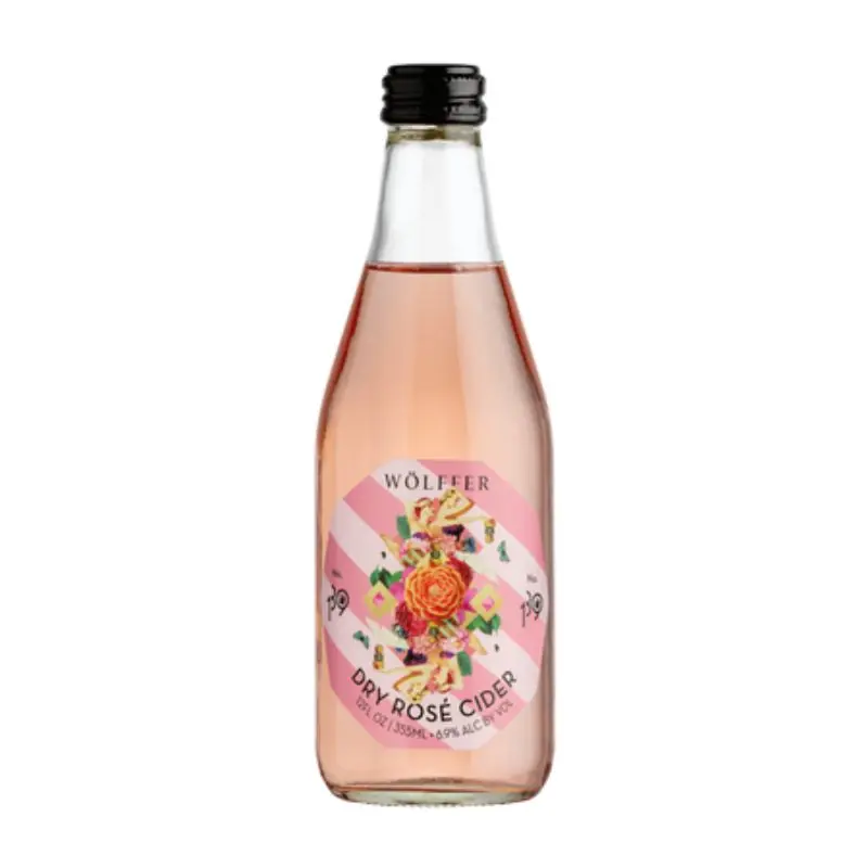 Certified WOLFFER DRY ROSE CIDER BTL 4PK