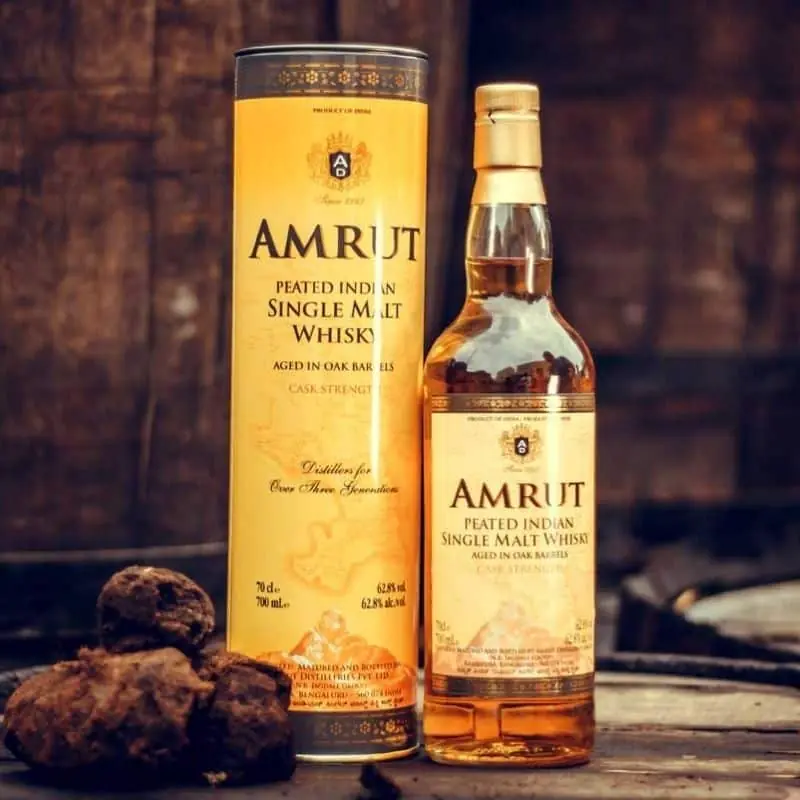AMRUT PEATED CASK 750ML While Supplies Last