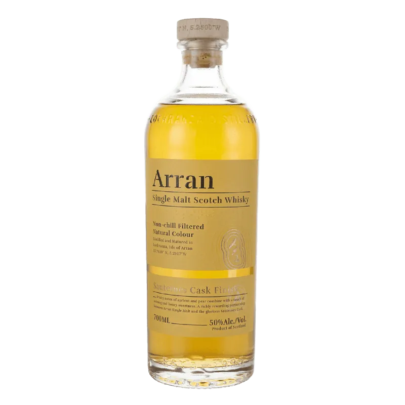 Weekend Sale ARRAN MALT SCOTCH SINGLE MALT SAUTERNES CASK 100PF 700ML