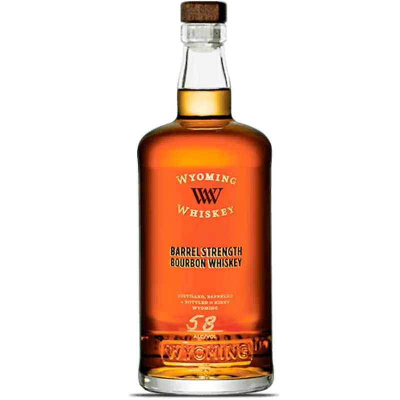 Certified Wyoming Whiskey Barrel Strength Bourbon