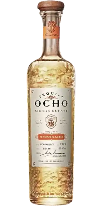 Authentic TEQUILA OCHO TEQUILA REPOSADO SINGLE ESTATE 750ML