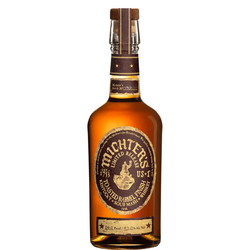 MICHTERS WHISKEY SOUR MASH LIMITED RELEASE TOASTED BARREL FINISH KENTUCKY 750ML Super Sale