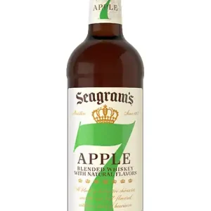 Mega Sale SEAGRAMS 7 WHISKEY BLENDED ORCHARD APPLE AMERICAN 750ML