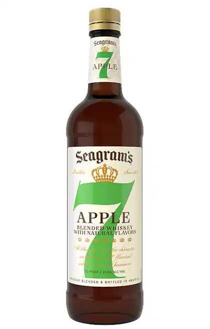 Mega Sale SEAGRAMS 7 WHISKEY BLENDED ORCHARD APPLE AMERICAN 750ML