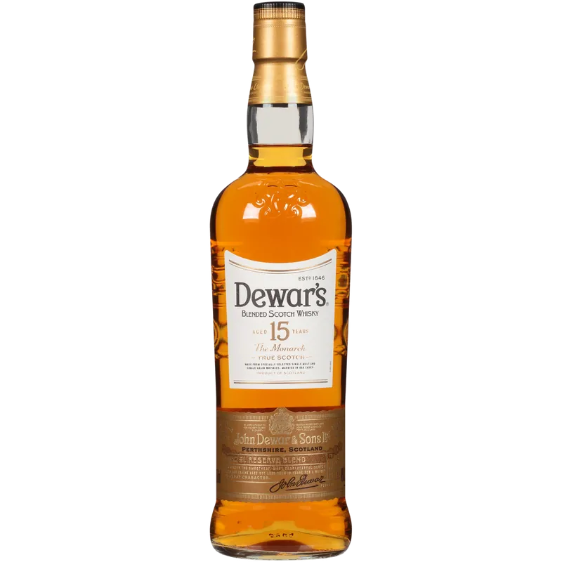 One Day Deal DEWARS SCOTCH BLENDED THE MONARCH 15YR 750ML