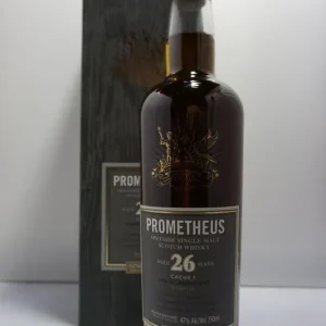 PROMETHEUS SCOTCH SINGLE MALT SPEYSIDE CACHE 1 SINGULAR RARE94PF 26YR 750ML Seasonal Sale