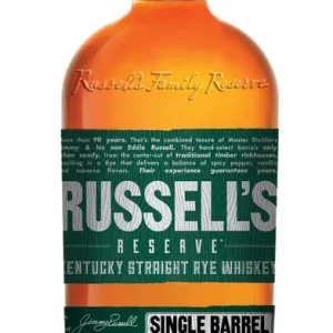 RUSSELLS RESERVE WHISKEY RYE SINGLE BARREL RESERVE KENTUCKY 104PF 750ML Luxury