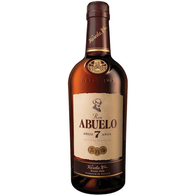 RON ABUELO RUM ANEJO PANAMA 7YR 750ML Genuine