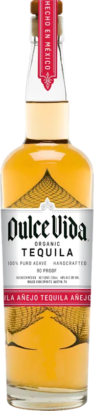 Special Offer DULCE VIDA TEQUILA ANEJO ORGANIC 80PF 750ML