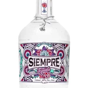 SIEMPRE TEQUILA PLATA 750ML Free Returns