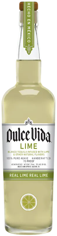 DULCE VIDA TEQUILA BLANCO INFUSED WITH LIME 70PF 750ML Cheap