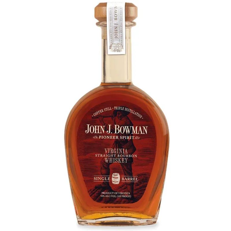 Fast Shipping John. J. Bowman Bourbon Single Barrel