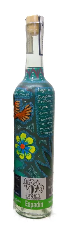 QUIEREME MUCHO MEZCAL ESPADIN 750ML Hassle-Free Returns