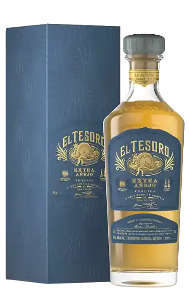 EL TESORO TEQUILA EXTRA ANEJO 750ML Modern